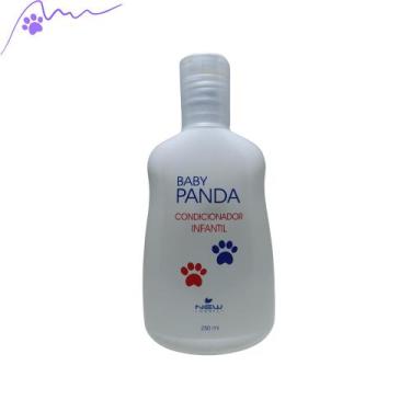 Imagem de Condicionador Infantil Baby Panda Limpeza e Brilho Com Cheiro Prolonga