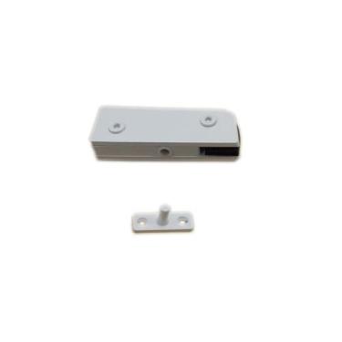 Imagem de Dobradiça superior + pivô para porta pivotante de vidro temperado blin