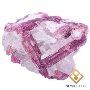 Imagem de Turmalina Rosa Rubelita Pedra Bruta Cristal Natural 100g - Infinity, R