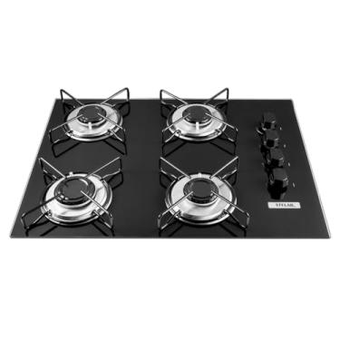 Imagem de Stelar - Cooktop A Gás Stelar 4 Queimadores Nivus Bivolt