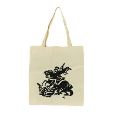 Imagem de Bolsa Ecobag 100% algodão SÃO JORGE - CARIOCA MAIS