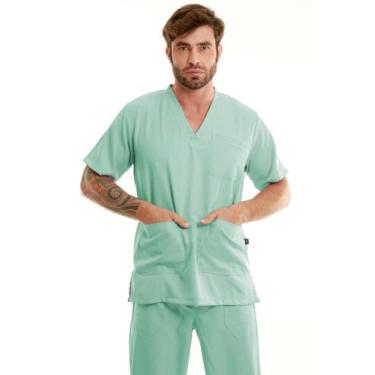 Imagem de Conjunto Hospitalar Scrub Pijama , Não Amassa, Seca Rápido ! - CARMONI