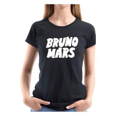 Imagem de Camisa Feminina Bruno Mars The Town Baby Look 100% Algodão - SEMPRENAL