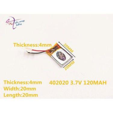 Imagem de Bateria Para Micro Câmera Sq11 mod 402020 120 mah com 2 fios - KMIG