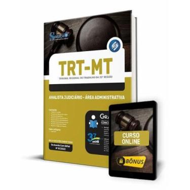Imagem de Apostila TRT-MT - Analista Judiciário - Área Administrativa - Editora 