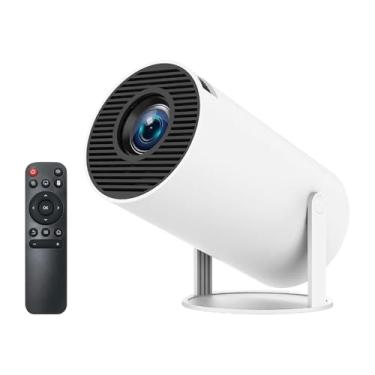 Imagem de AsrMyjcx Mini Projetor Portátil, Correção Automática, 160 Ansi Lumens, Home Theater, Projetor Inteligente para Tv Stick, Hy300