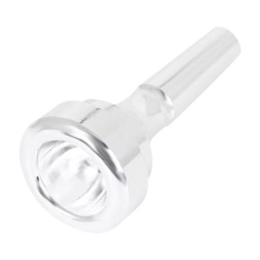 Imagem de Boquilha de Boquilha de Trompete Substituição de Treinamento Boquilha de Placa de Boquilha de Latão para Presente de Iniciante Trombeta