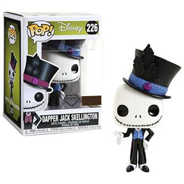 Imagem de Funko Pop Disney: Nightmare Before Christmas - Diamond Collection Dapper Jack Skellington (Exclusive)