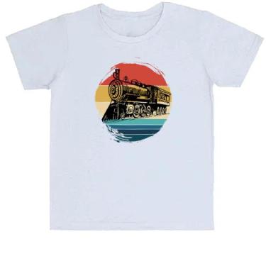 Imagem de Camiseta Infantil Locomotiva Sunset - Alearts, 2