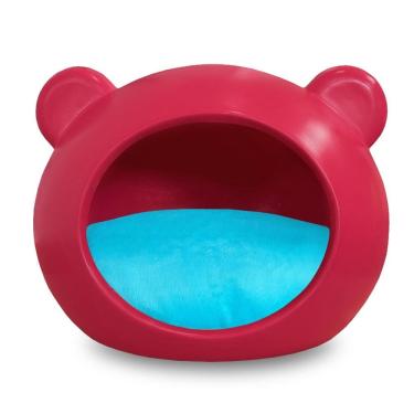 Imagem de Casa Cama Toca Pet Iglu Luxo Cachorro E Gato Com Almofada M