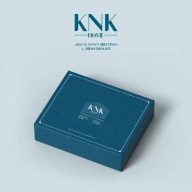 Imagem de KNK 2021 Season's Greetings & Audio Book Kit (incl. Desk Calendar,Message Photocard, Postcard, Paper Door Hangers + Metal Badge) [Import] (Large Item, Calendar, Photos, Postcard, Special Packaging)