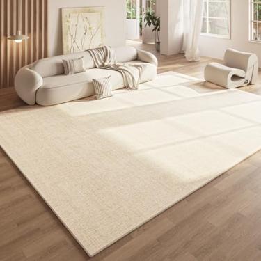 Imagem de Tapete creme francês luxuoso romântico macio tapetes confortáveis fáceis de cuidar quarto tapetes modernos sala de estar decoração estética tapete, YHT022, L, 300x400CM