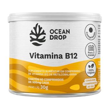 Imagem de Vitamina B12 Ocean Drop Vegana 60 Comprimidos