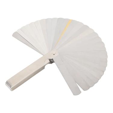 Imagem de 9pcs 32 Blades Beda de Raio da Corda, Régua de Medidor de Ação de Aço Inoxidável 7,25 a 20 Polegadas para Baixo Elétrico e Guitarras Acústicas