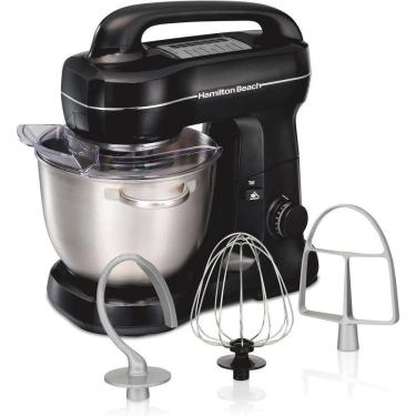 Imagem de Hamilton Beach Stand Mixer, 4 Qt, 7 Velocidades, 300w, Preto