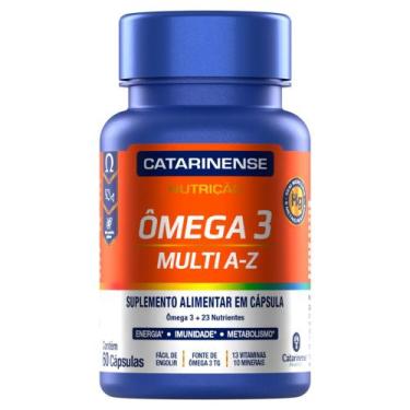 Imagem de Ômega 3 Multi A-Z 60 Cápsulas - CATARINENSE PHARMA