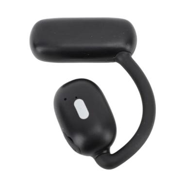 Imagem de Fones de Ouvido de Orelha Aberta, Portátil Confortável Sem Fio Esportivo Fones de Ouvido Estéreo Poderoso Fone de Ouvido (Preto)
