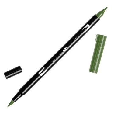 Imagem de Caneta Marcador Artistico Dual Brush Tombow 177 Dark Jade