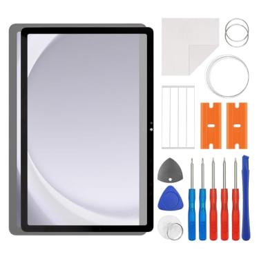 Imagem de SWARK Nova substituição de lente do painel externo de vidro da tela frontal + OCA compatível com 1 com kit de reparo atualizado - sem tela LCD e digitalizador sensível ao toque