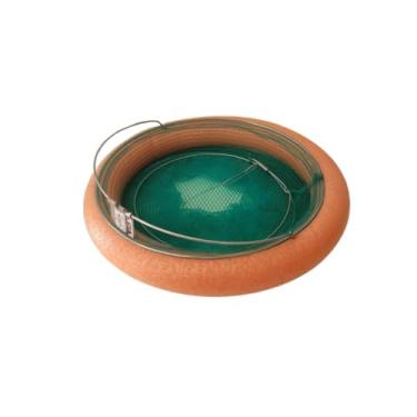 Imagem de Samburá Viveiro Covo Para Peixe com Boia Tela De Nylon Tamanho(6)