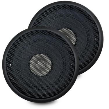 Imagem de 2 Caixas Embutir Teto Arandela Preta 5pol 55w Som Ambiente - ORION