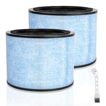 Imagem de Substituição de filtro AP200, compatível com purificador de ar instantâneo AP200, filtro HEPA verdadeiro grau H13 3 em 1 e filtro de carvão ativado, compare com filtro F200, pacote com 2