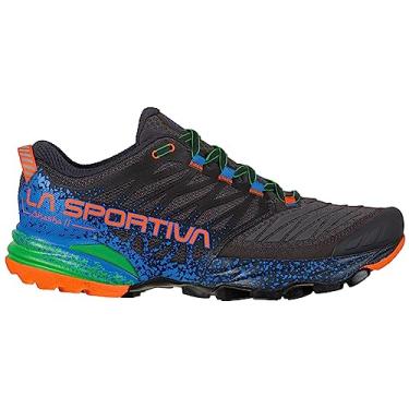 Imagem de La Sportiva Akasha II Trail Running Shoe - Men's Carbon/Flame 45
