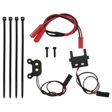 Imagem de OTOTEC 1 conjunto de kits de atualização de lâmpada LED dianteira traseira para carro RC compatível com LOSI Mini 1/14 8IGHT 4WD off-road sem escovas carro