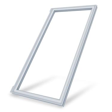 Imagem de LXun Substituição de junta de porta de geladeira DA63-06542A atualizada para vedação de porta francesa de geladeira Samsung, peça de substituição de vedação de geladeira de 100 x 43 cm DA97-07191A
