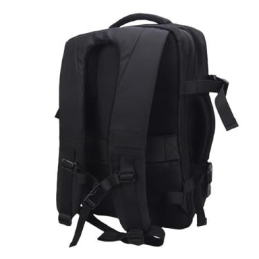 Imagem de Mochila A Vacuum Backpack Backpack Expandível Travel Com Trava para Armazenamento A Seco úmido, Pano Oxford, PU, ​​18.11x11.81x6.30in, Preto, Porta USB Porta