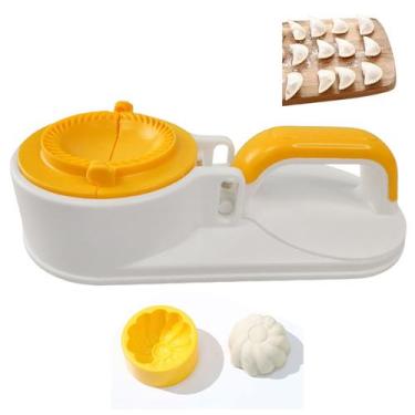 Imagem de Maquina de Modelar Pastel Massa Ravioli Molde Bolinho Gyoza Casa Cozin