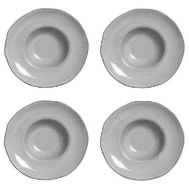 Imagem de Conjunto De Pratos Para Massa-risoto 04 Peças Orgânico Dust Porto