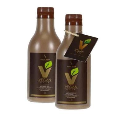 Imagem de Escova Progressiva 100 Orgânica Vegan Hair 300ml Sem Formol Cor De Cab
