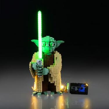 Imagem de Mililier LED Light Kit for Lego 75255 Yoda Set, Compatible with Lego 75255 Building Blocks Model(Not Include Blocks Set)