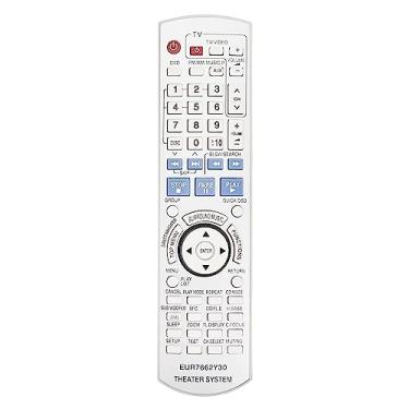 Imagem de Substitua o controle remoto compatível com o sistema Panasonic DVD Home Theater SC-HT740 SC-HT743 SC-HT744 SA-HT740 SA-HT743 SA-HT940 SA-HT744 SA-HT740P