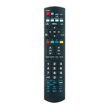 Imagem de Allimity Controle remoto substituído N2QAYB000220, ajuste para PANASONIC TV