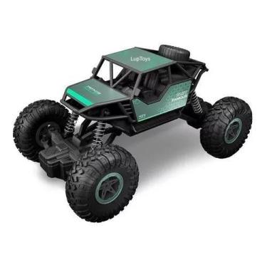 Imagem de Carrinho De Controle Remoto Com Suspensão Big Foot Off Road (verde). -