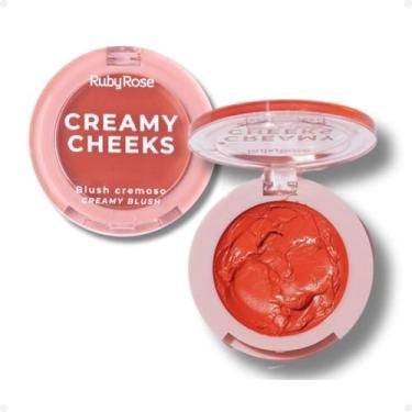 Imagem de Blush Cremoso Ruby Rose Creamy Cheeks Sand Brown HB-M02-3 5,5g