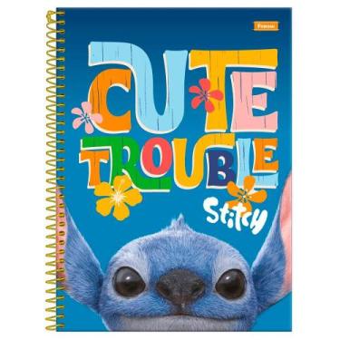 Imagem de Caderno Universitário 1x1 80 Fls C.D. Foroni - Stitch Movie 4