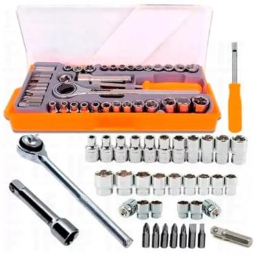 Imagem de Kit Ferramenta Catrata Reversível Para Mecanicos