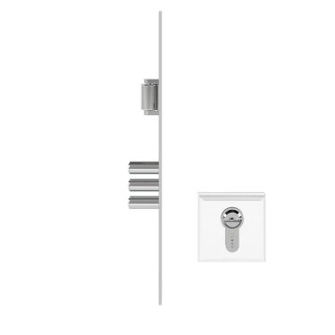 Imagem de Fechadura Pado Rolete Magnético 3 Pinos - Multponto Euro 60mm Cromado