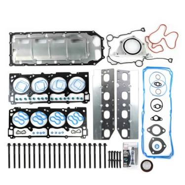 Imagem de INGKAN Kit de junta da cabeça do cilindro do motor 5.7L com parafusos serve para Chrysler Aspen, Dodge Durango/Ram 1500/Ram 2500/Ram 3500, Ram 1500 2500 3500 5.7L V8 OHV OE HS26423PT