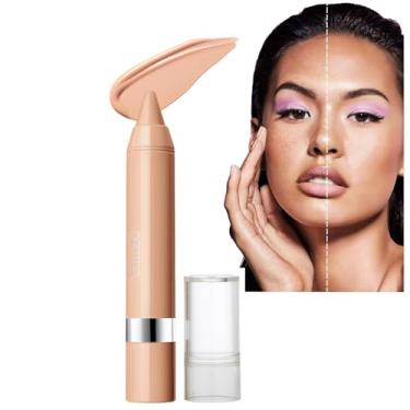 Imagem de FLYEEO Lápis De Cera Corretivo Neutro, Iluminador Cremoso E Sustentável Para A Área Dos Olhos (Neutro, 1 Unidade)