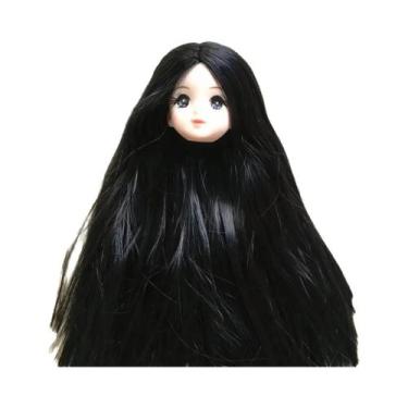 Imagem de Cabeças De Boneca Licca Careca Fofas Para Crianças DIY Maquiagem Práti