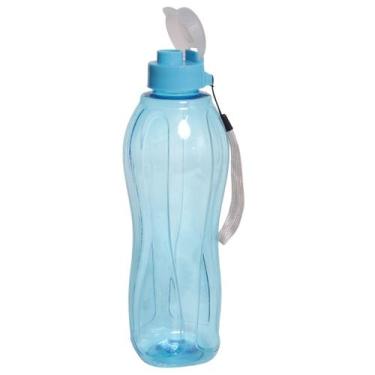 Imagem de Garrafa de Água Squeeze Plástico Academia Resistente 600ml - Tesla Sto