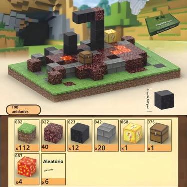 Imagem de Conjunto De Blocos De Construção Magnéticos DIY Para Crianças Quebra-C