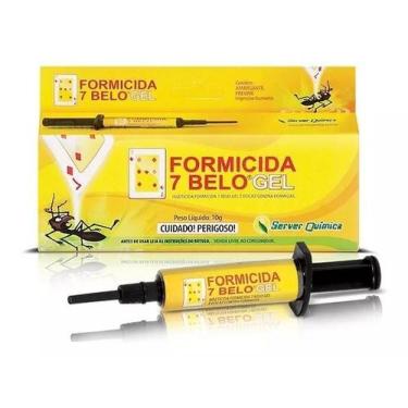 Imagem de Formicida 7 Belo Gel Anti Formigas Uso Doméstico Seringa 10g - Server 
