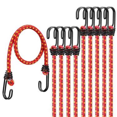 Imagem de Cordões elásticos ELEAD Elastic 24 x 10 unidades, resistentes com ganc