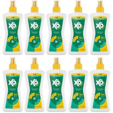 Imagem de Kit 10 Repelente Spray Xo Inseto Contra Mosquitos Alta Proteção Não Ol