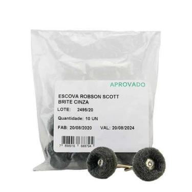 Imagem de Escova de Robson Scott Brite Cinza (PM) C/1 Und - Asfer